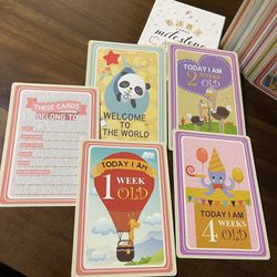 Baby Milestone Cards Original 36 Cards