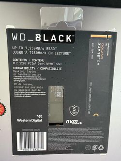 WD_BLACK SN7100 2TB NVMe M.2 SSD – PCIe Gen4 – Brand New Sealed