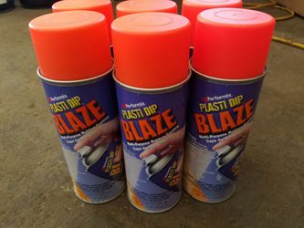 Orange Blaze Plasti Dip