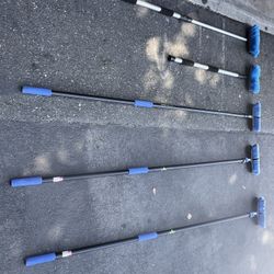 Extendable water fed Brushes 