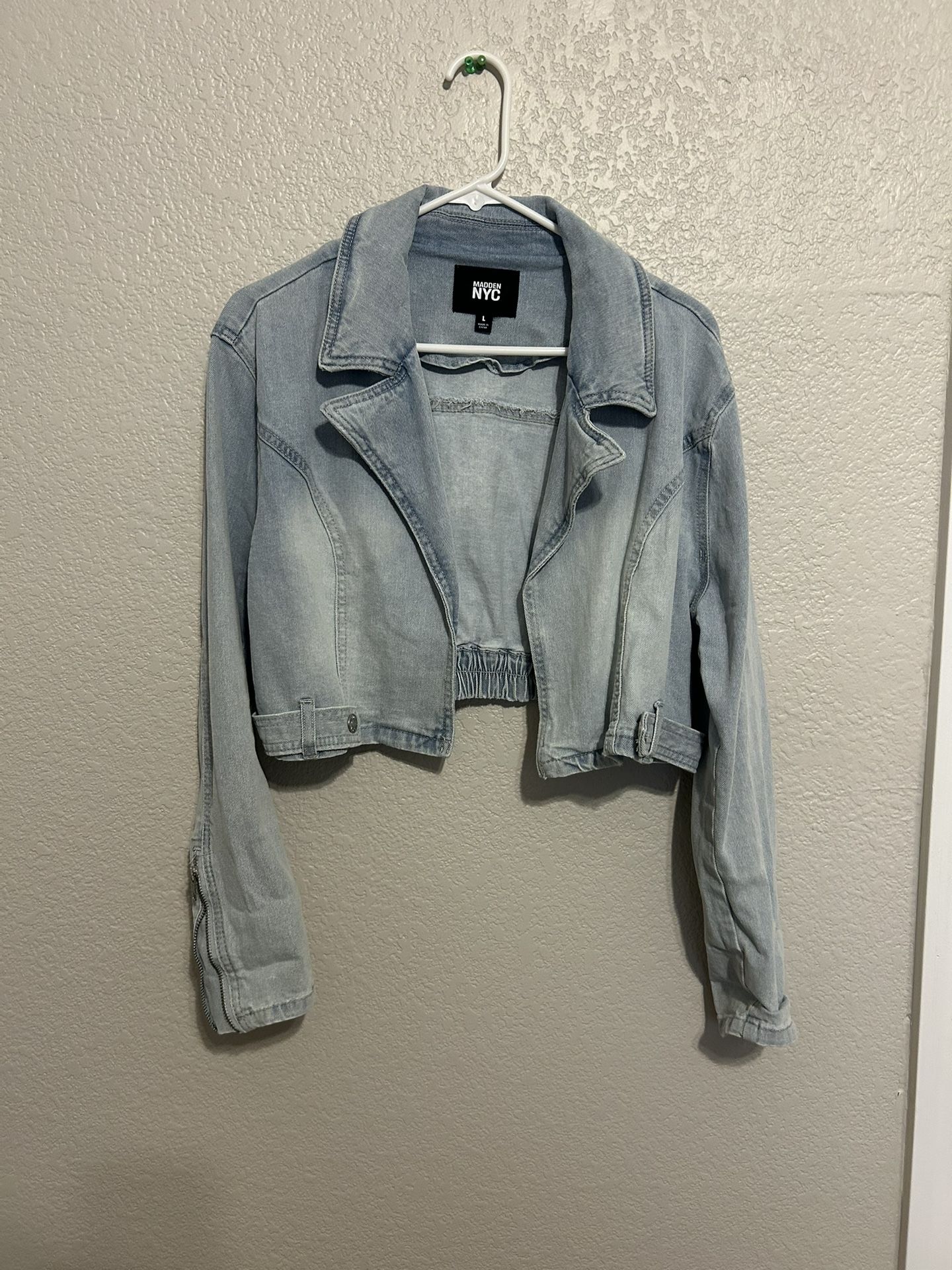 Cropped Jean Jacket