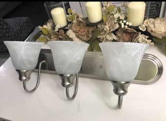 Sea Gull stainless steel vanity lighting