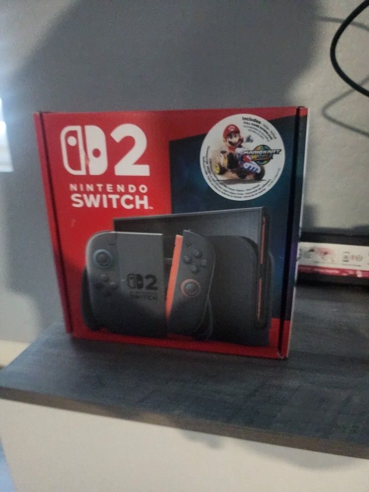 Nintendo Switch 2 With Mario Kart And 12 Month Membership