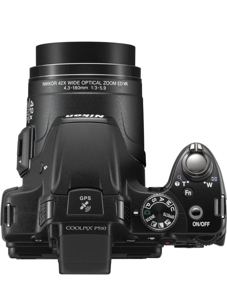 Nikon COOLPIX P510 16.1 MP CMOS Digital Camera with 42x Zoom