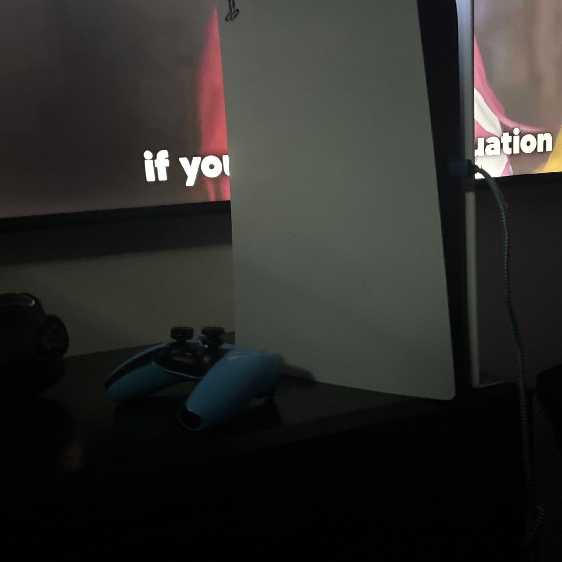 PS5 For + Blue Controller