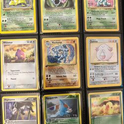 Vintage Pokemon Cards (Holo Lot)