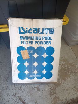 Pool filter Diatomaceous Earth