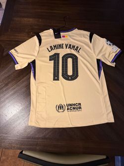 FC Barcelona Lamine Yamal #10 Away Jersey