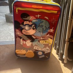 Mickey Mouse Carry-On Suitcase For Kids