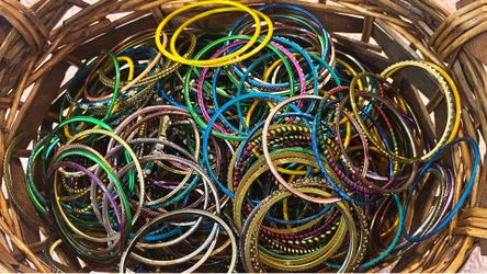 Lot of f bangle bracelets