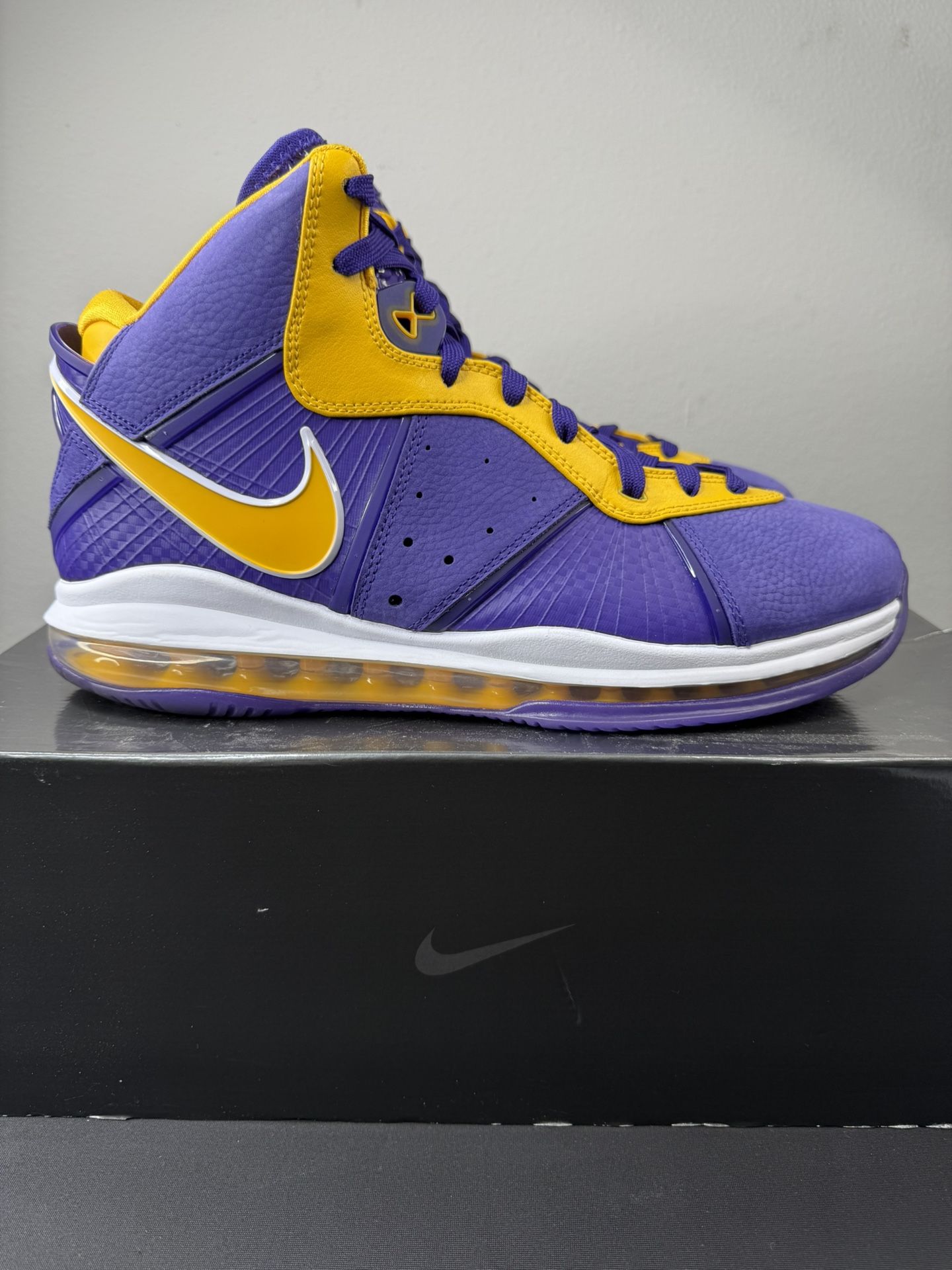 Nike LeBron 8 “Lakers” Size: 12M (Lightly Worn) (2020)