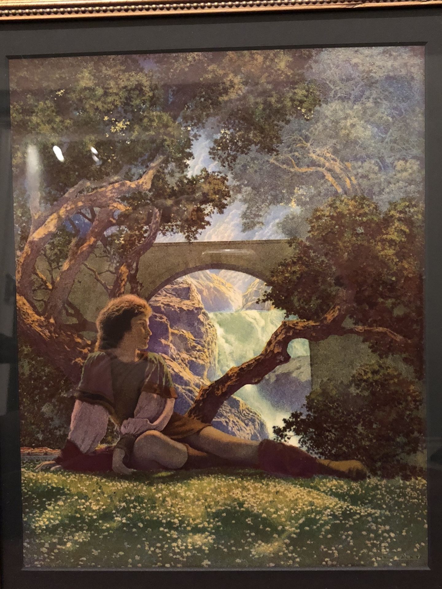 Maxfield Parrish Poster Print "The Prince" Wall Art