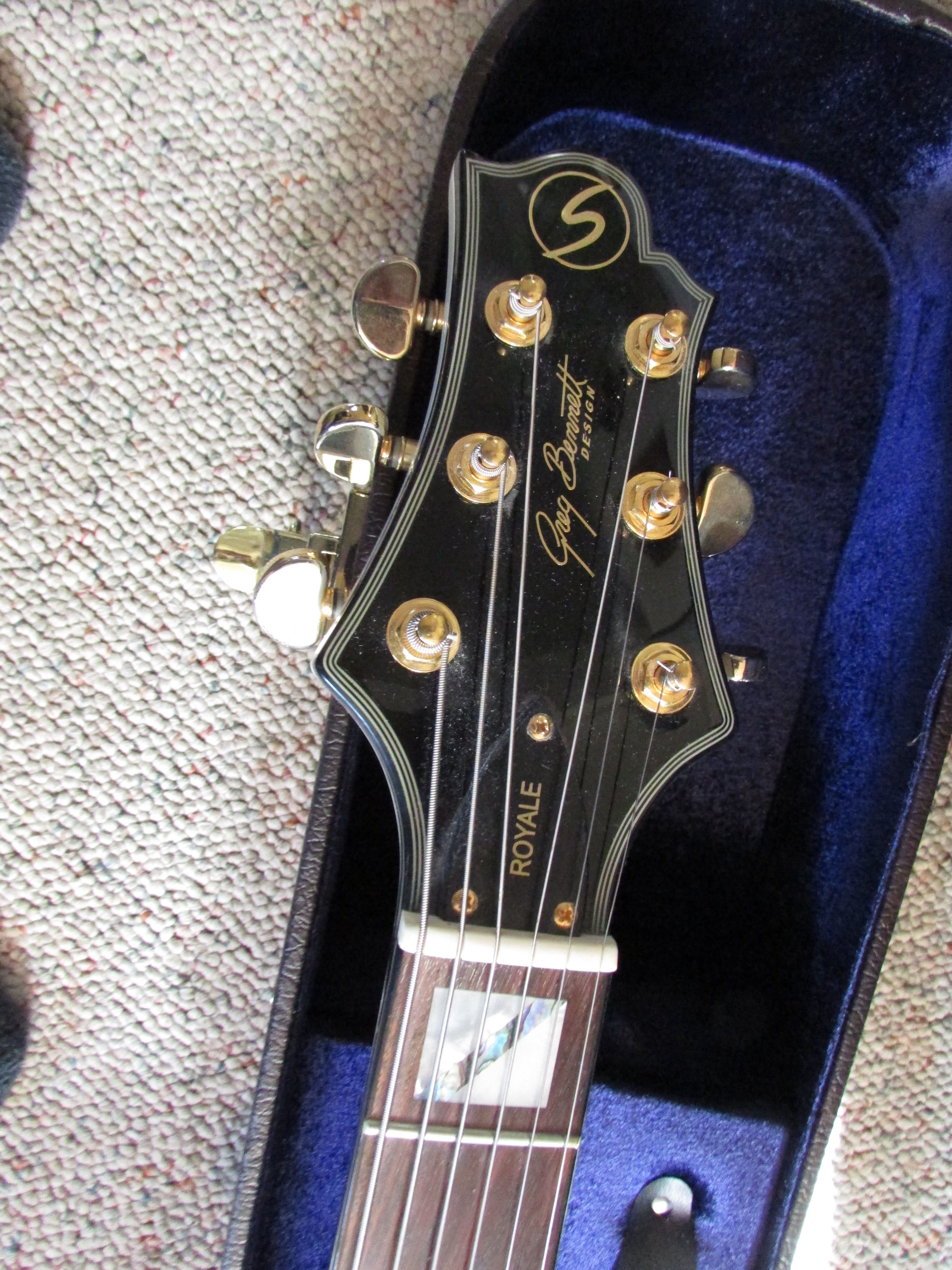 Samick Royale deluxe Gregg Bennet guitar