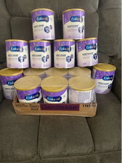 13 Unopened Enfamil NeuroPro Gentlease 12.4 oz Formula Cans