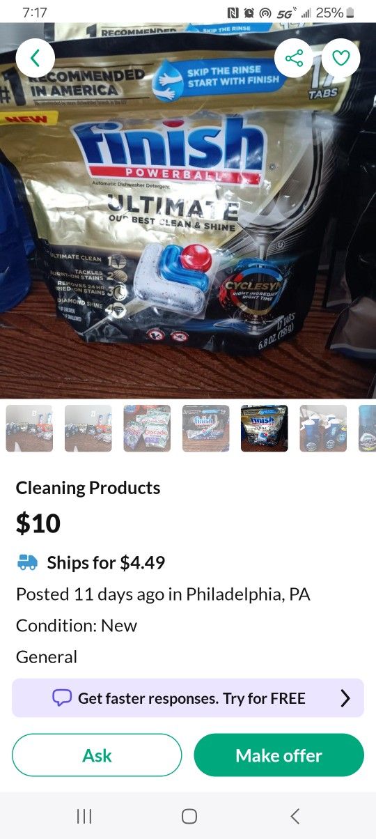Cascade Dishwasher Pods