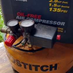 STANLEY-BOSTITCH 6-Gallons 135 PSI Air Compressor