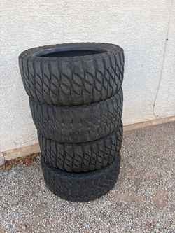 4 All-Terrain Truck tires 33 x 12.5 R22 Paraller M/T
