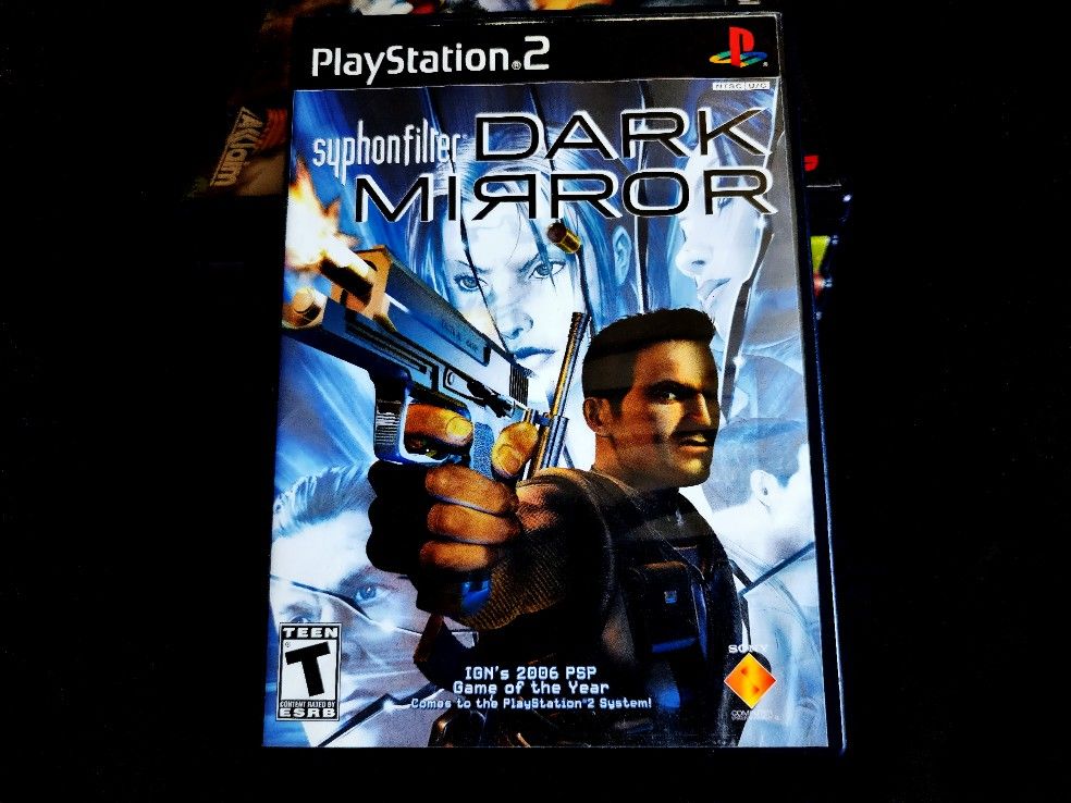 Syphon Filter Dark Mirror PS2 *Complete With Manual*