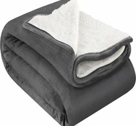 Fleece Reversible Blanket Twin/Throw/Queen/King