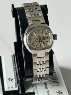 vintage RADO Shangri-La watch Automatic 17 Jewels Day / Date Indicator, Serviced