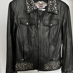 Ladies Harley Davidson Leather Jacket