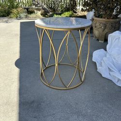Marble Side Table 