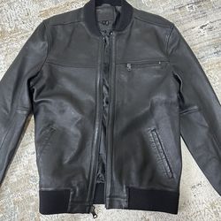 Paige Black Leather Jacket – Men’s Medium