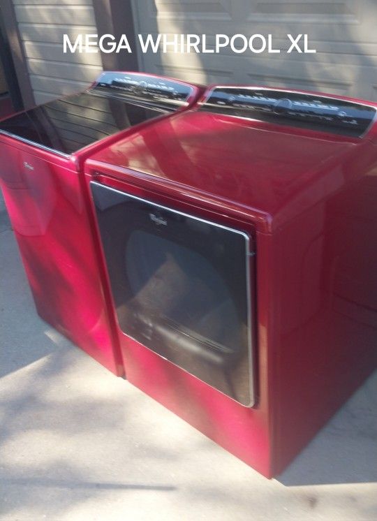 Excellent Whirlpool MEGA SIZE Washer And Dryer Set. Delivery Warranty 