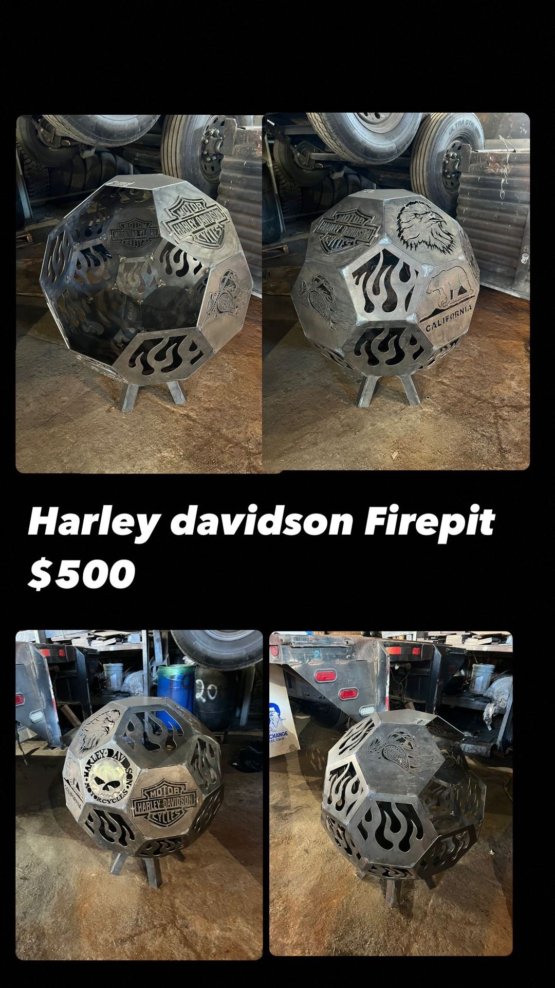 Harley Davidson Firepit
