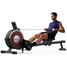 MERACH R02 Magnetic Rowing Machine 16 Levels Cardio Home Gym Exercise Equipmentp