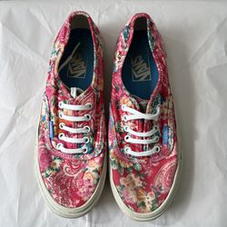 VANS Floral Liberty Shoes - 7.5 Women
