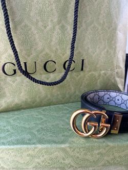 GG Marmont Reversible Belt - Authentic