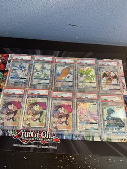 Pokemon PSA 9 Slabs Hidden Fates