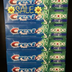 🛍SALE!!!!!! CREST COMPLETE TOOTHPASTE BIG SIZE (PACK OF 6)