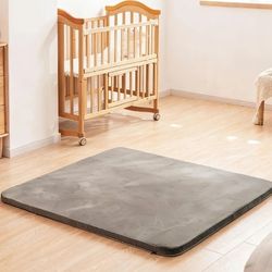 Thick Foam Floor Mat, 71"x79" Non-Slip Soft Cushioned Mat for Home & Office, Non-Toxic Floor Cushio