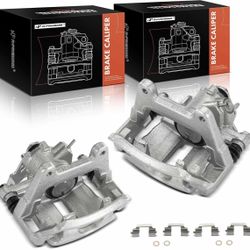 A-Premium Disc Brake Calipers Assembly with Bracket Compatible with Audi A4-s4