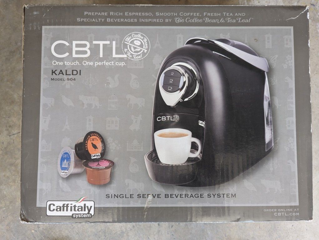 Caffitaly System Cbtl Caffitaly Machine CBTL Kaldi Espresso Brew