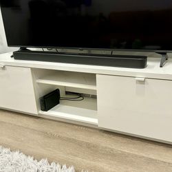 Ikea Byas White TV Console