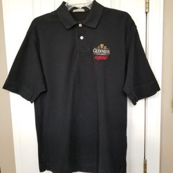 Guiness Polo Shirt, Size L