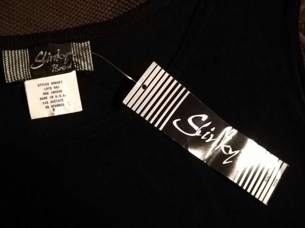 Slinky brand black dress