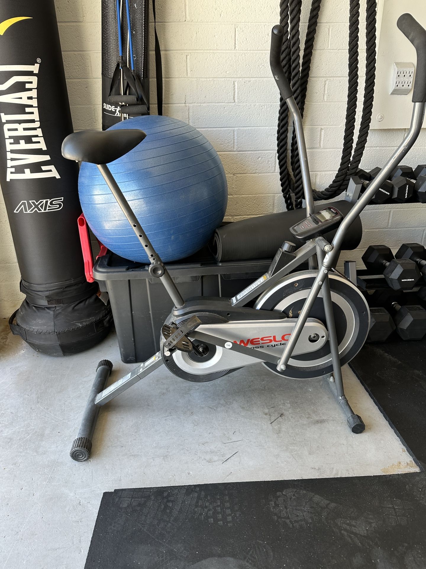 Weslo Cross Cycle Stationary Exercise Bike Bicycle