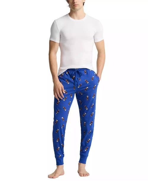 Polo Ralph Lauren Polo Bear Jersey Sleep Jogger Rugby Royal Size M & L