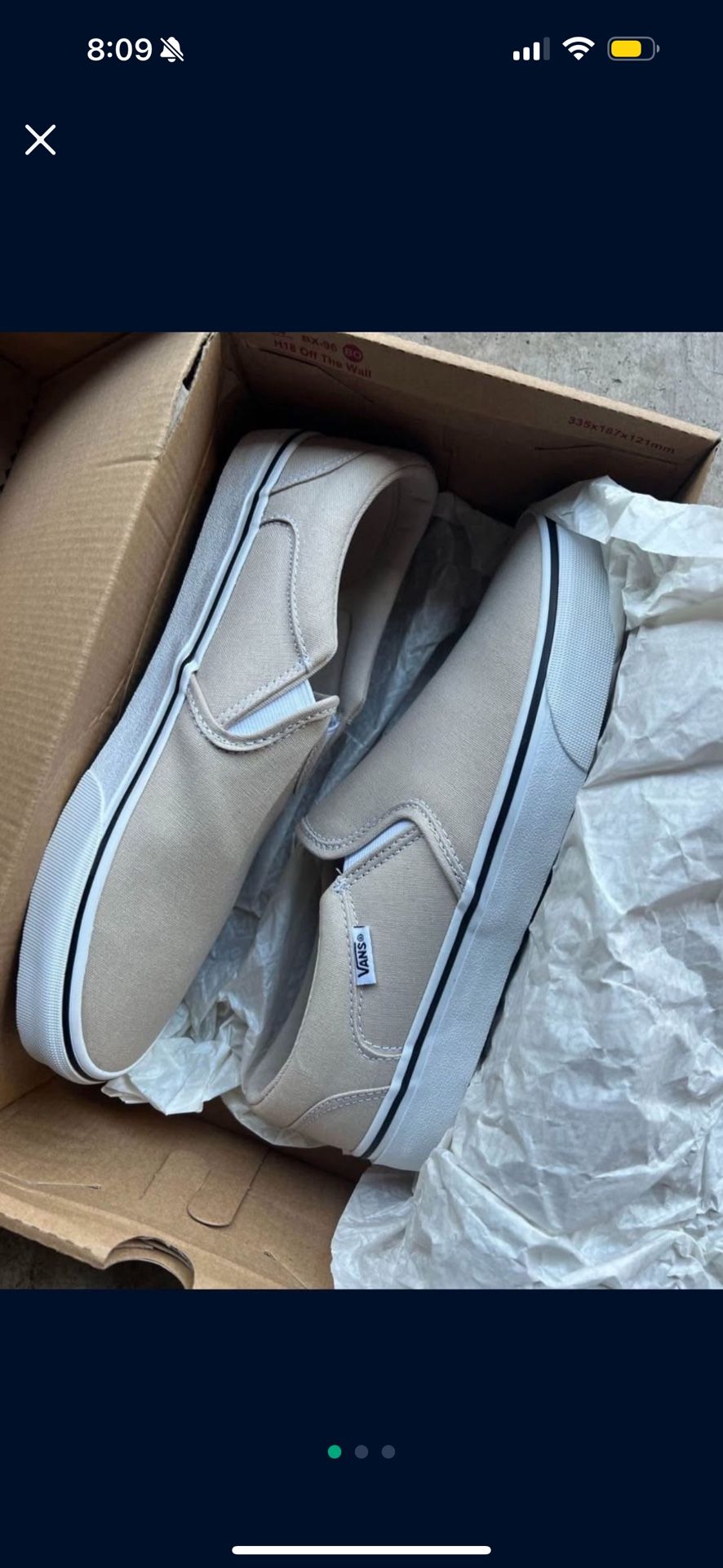 Brand New Vans 9.5