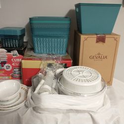 Dishes Basket Punch Bowl Set Storage Cube Bags And More