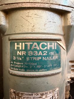 Hitachi Framing nailer_3-1/4” strip