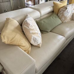 Cantoni Italian leather couch