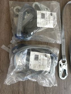 Fall Protection 6’ SAL Single Leg FallTech lanyards