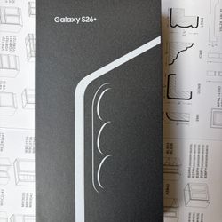 Samsung Galaxy S26+, Black Color, 256GB, Unlocked To All Carriers, Brand New