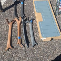 PRICE IS PER SET AND LISTED IN THE DESCRIPTION. . Chevy C10 Interior A Pillar Moldings. Truck Blazer Suburban GMC Jimmy Square Body