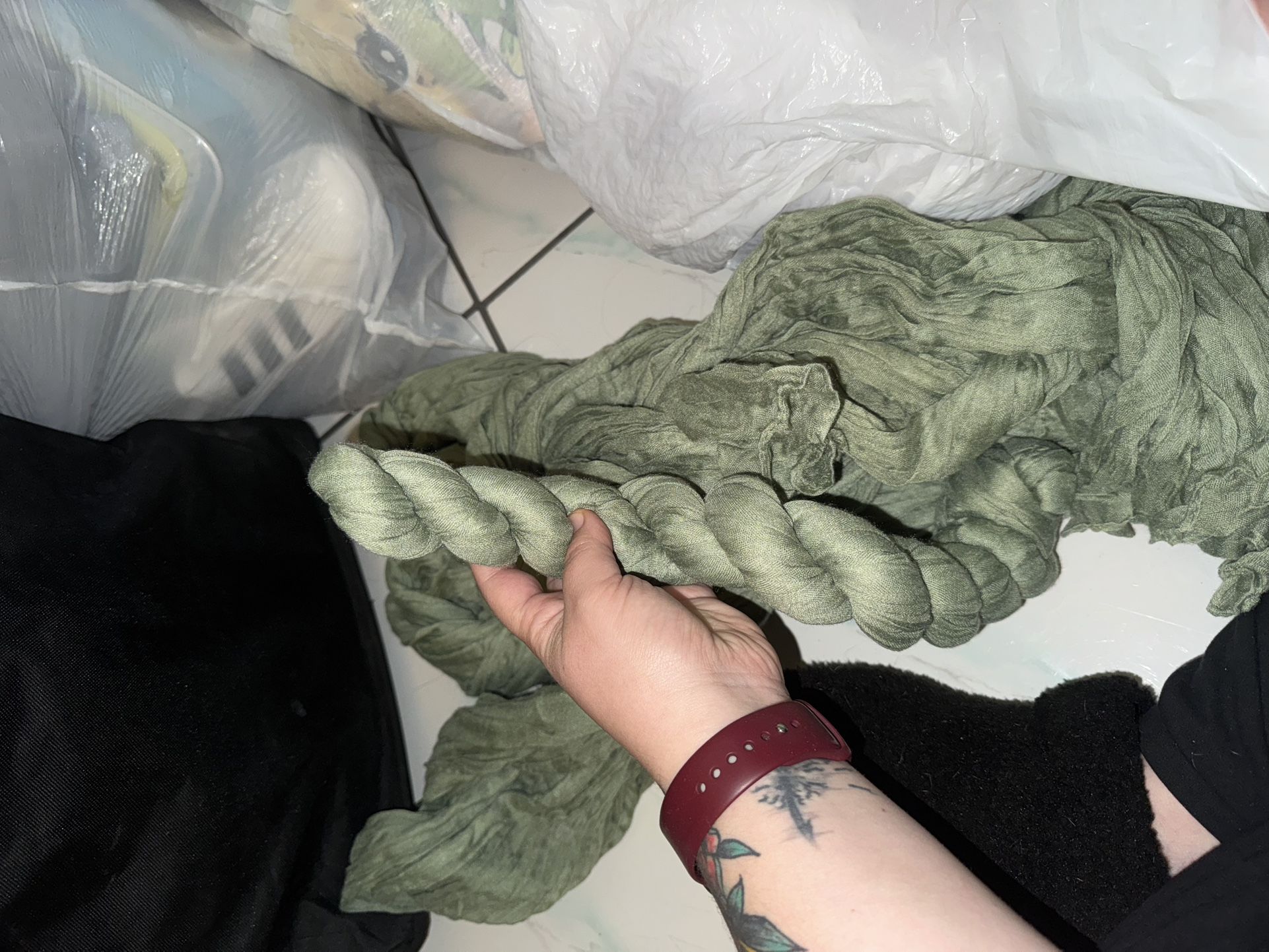 Sage Green Table Runners